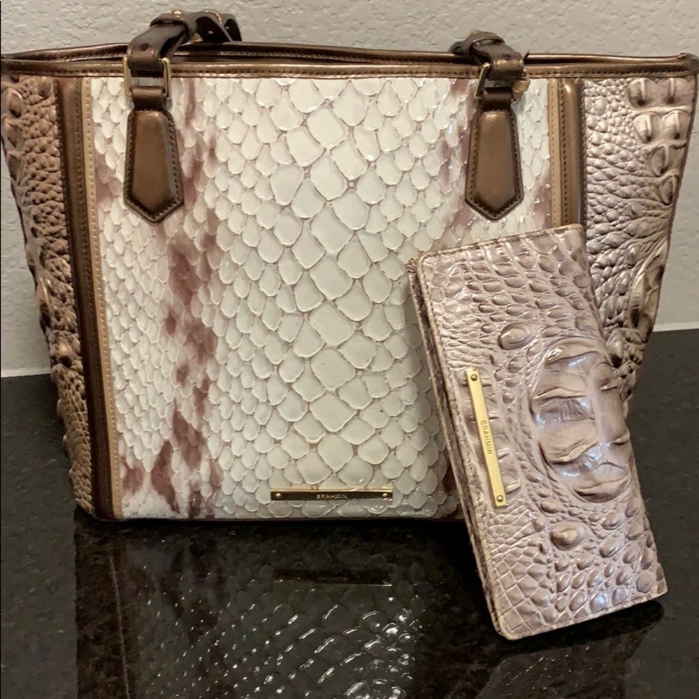Brahmin purse and wallet